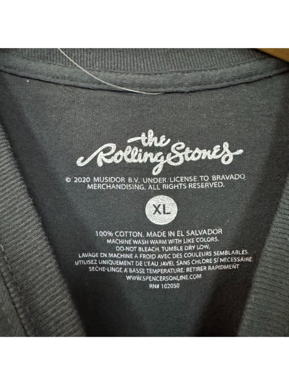 The Rolling Stones Galaxy Burst Hot Lips Rock Band Tee XL - Picture 4 of 4